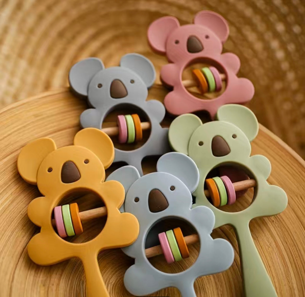 Koala Teething Rattle 