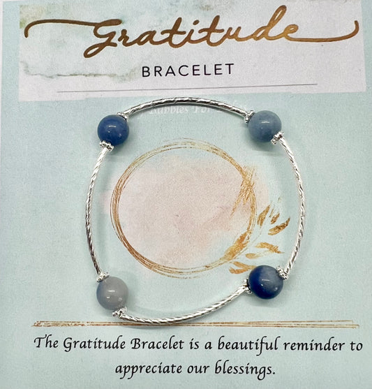 Blue Aventurine Gratitude Bracelet