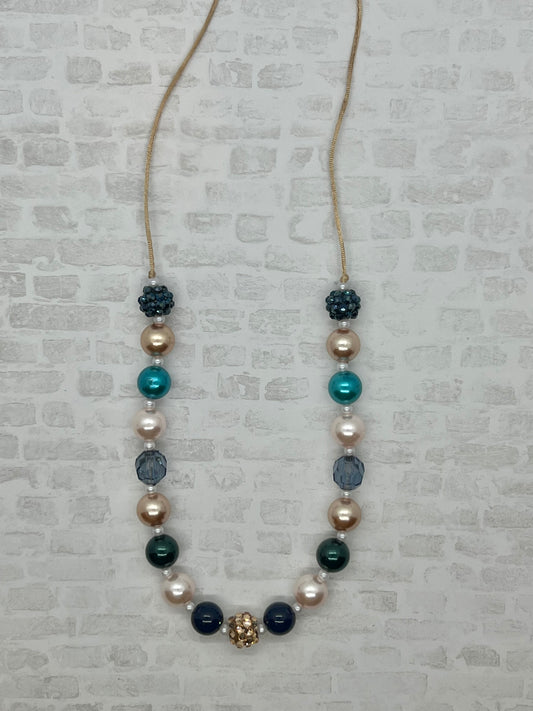 Navy and Teal
