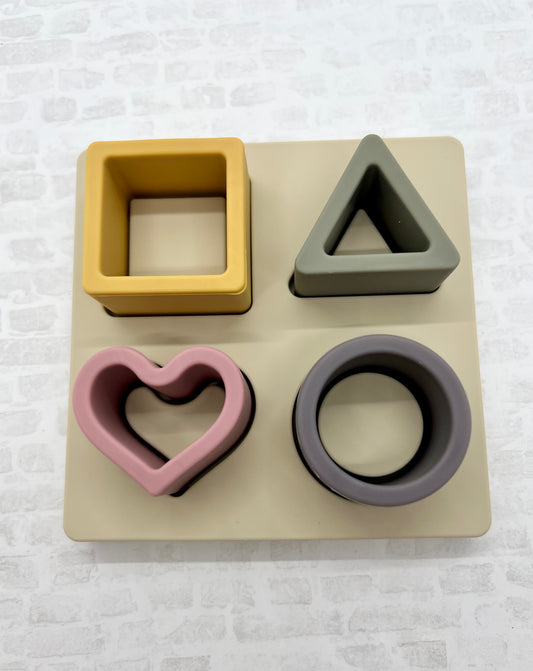Silicone Puzzle - Pink