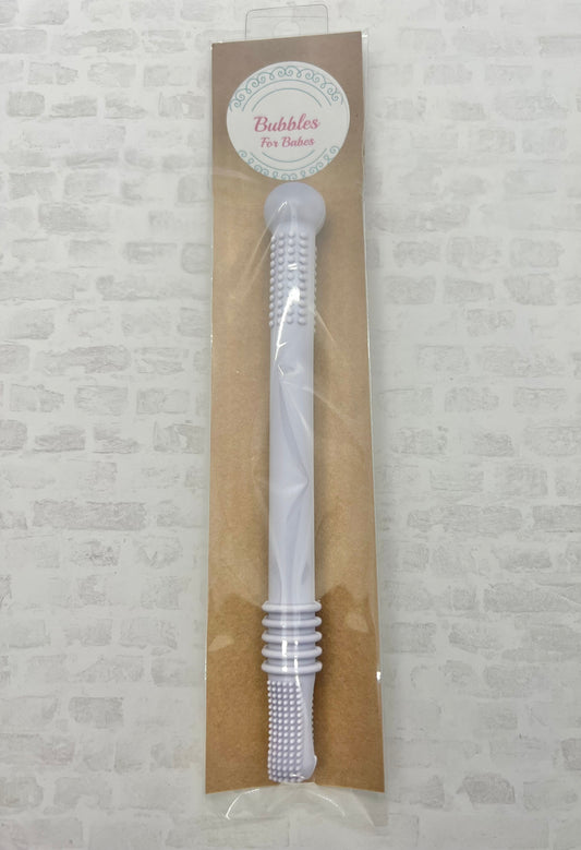 Lavender Silicone Teething Tube