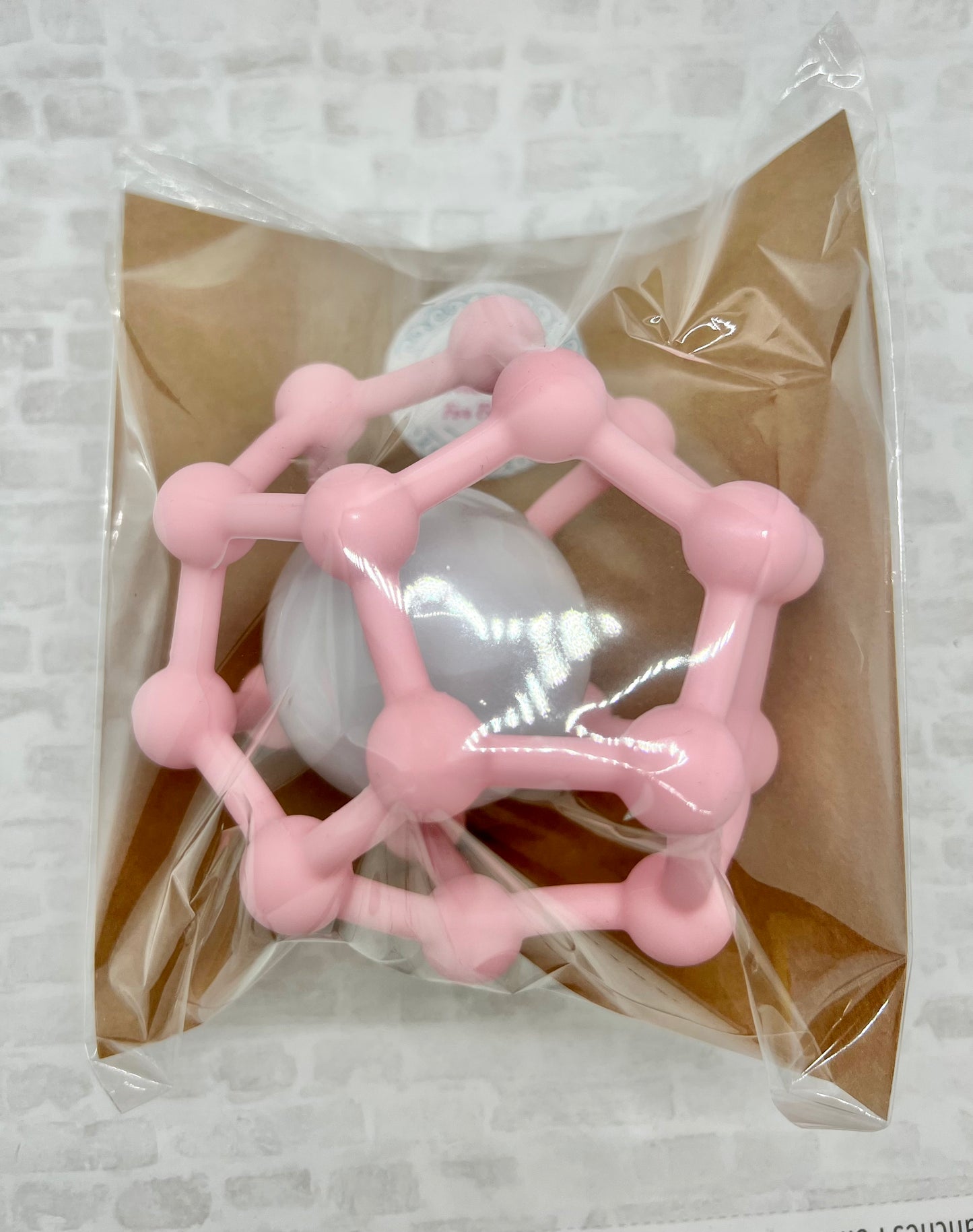 Pink Rattle Ball