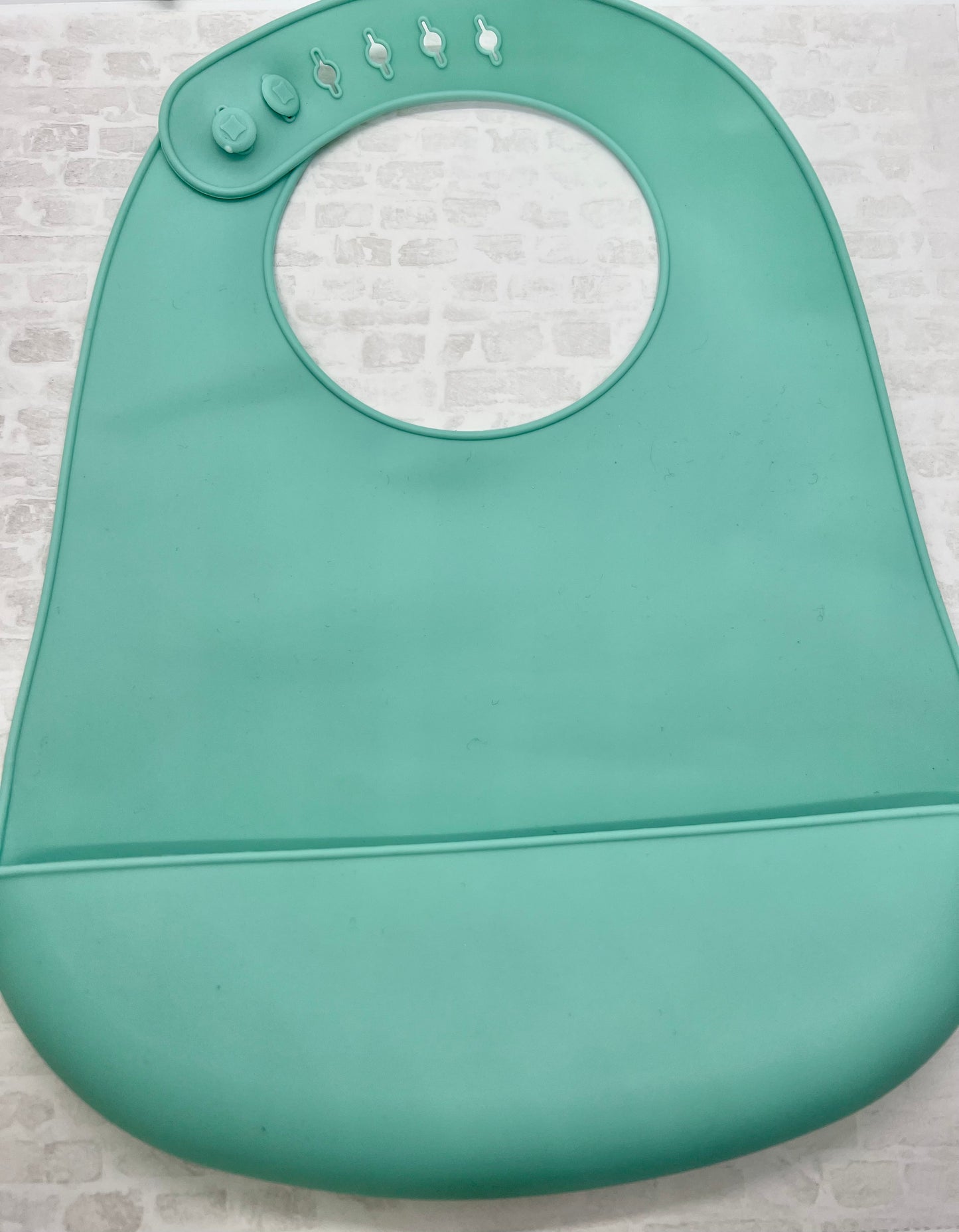 Mint Silicone Bib