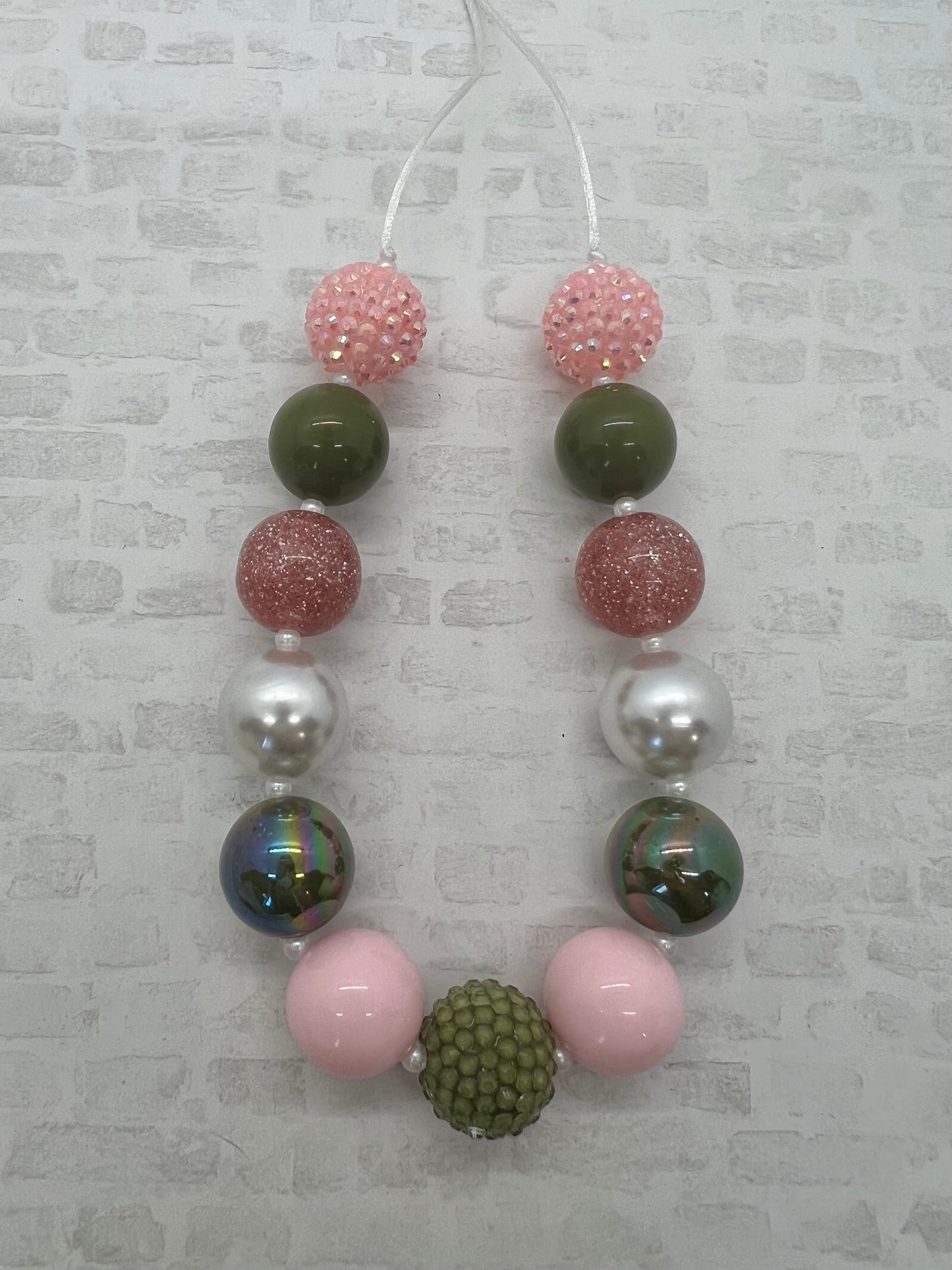Sage / Pink