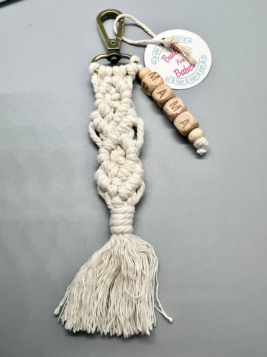 Macrame Cream Mama