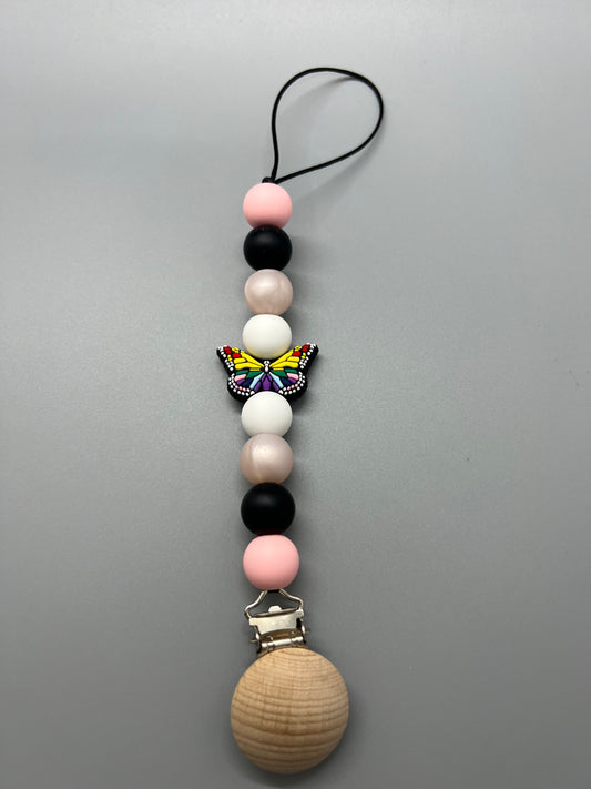 Butterfly Paci Clip
