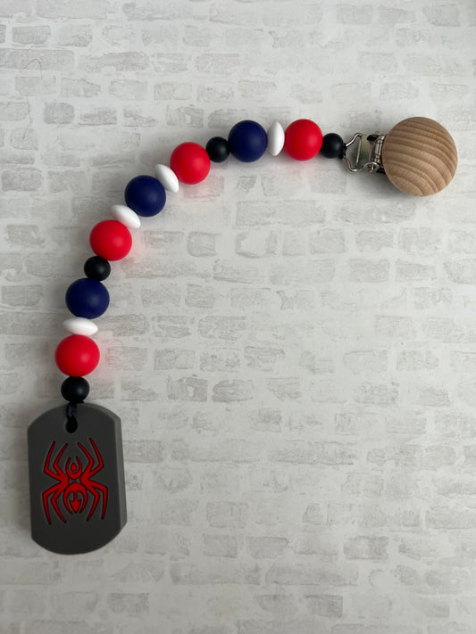 Spidey Teething Clip