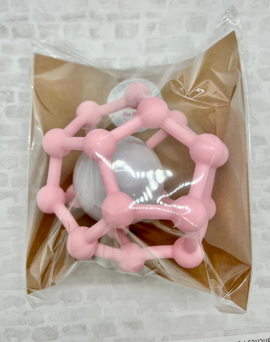 Pink Rattle Ball