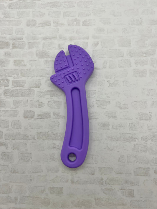 Purple Tool Wrench Teether