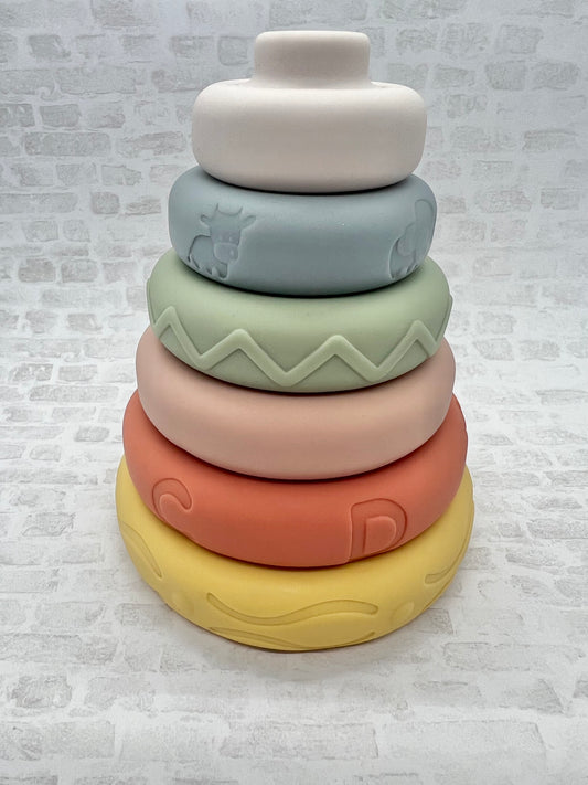Silicone Stacker Toy