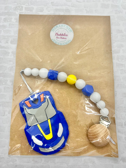 Car Silicone Teething Pedant Set