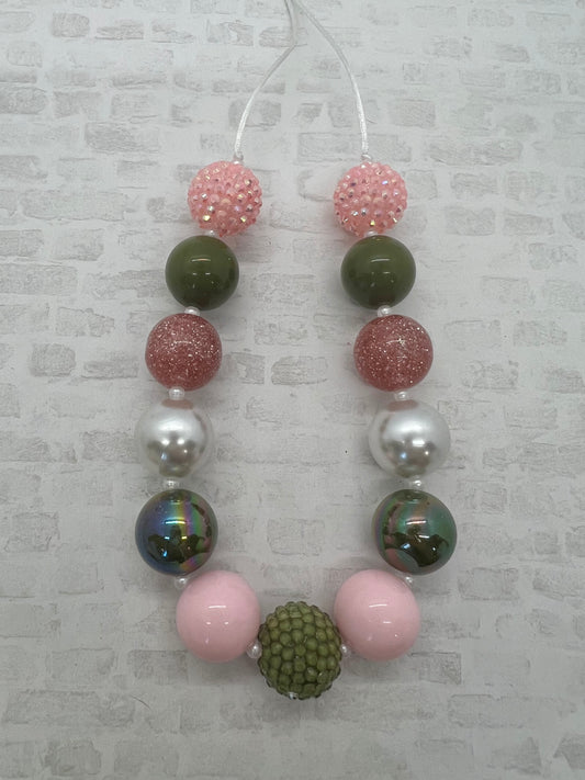Sage / Pink
